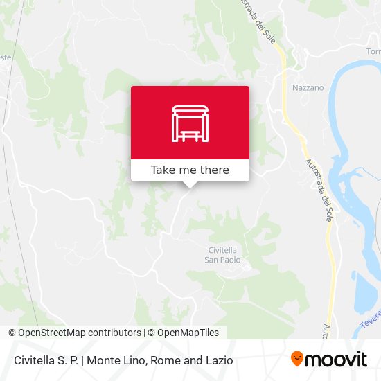 Civitella S. P. | Monte Lino map