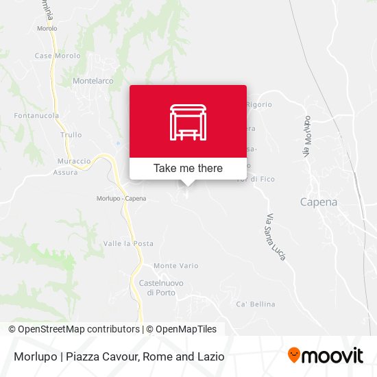 Morlupo | Piazza Cavour map