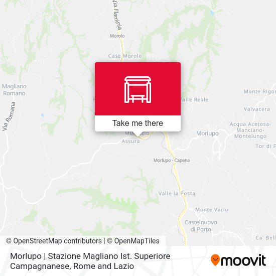 Morlupo | Stazione Magliano Ist. Superiore Campagnanese map