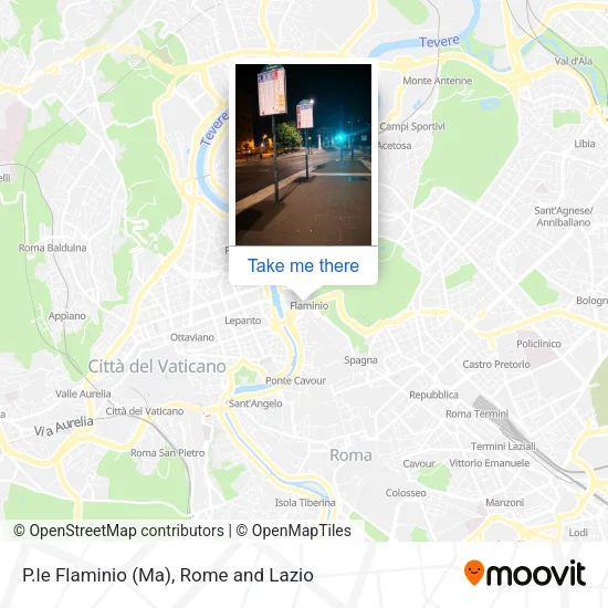 P.le Flaminio (Ma) map