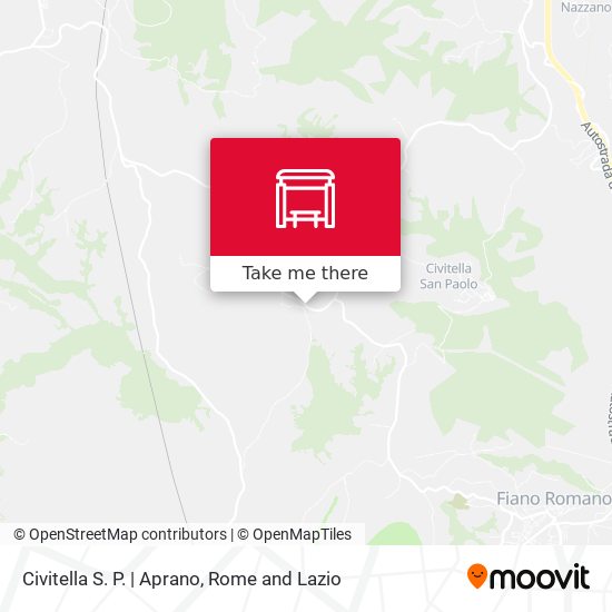 Civitella S. P. | Aprano map