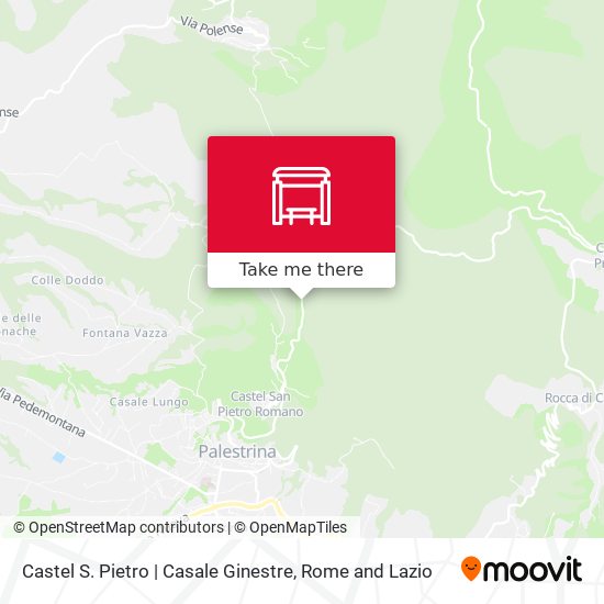 Castel S. Pietro | Casale Ginestre map