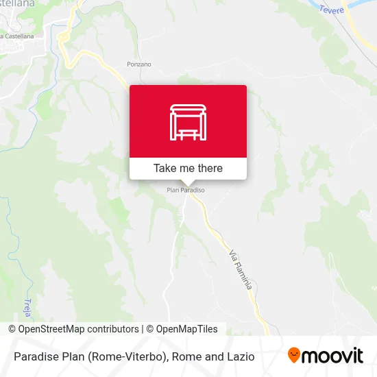 Paradise Plan (Rome-Viterbo) map