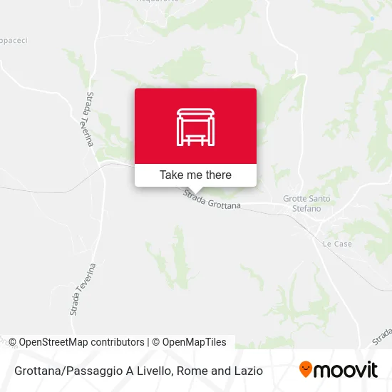 Grottana/Level Crossing map