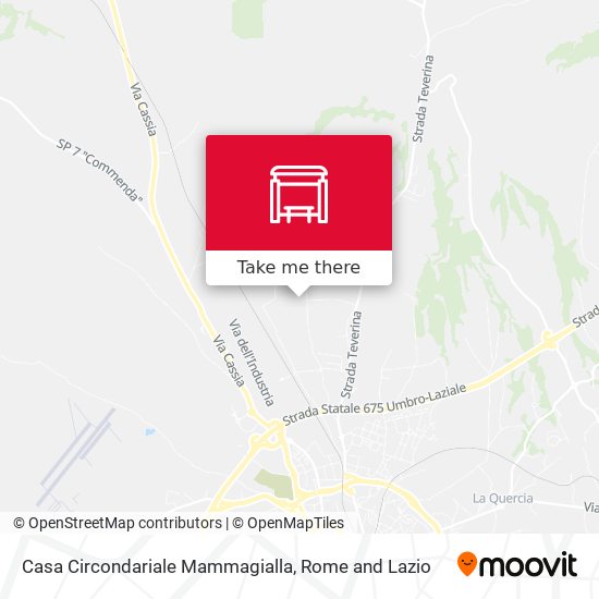 Casa Circondariale Mammagialla map