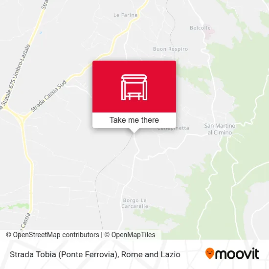 Strada Tobia (Ponte Ferrovia) map