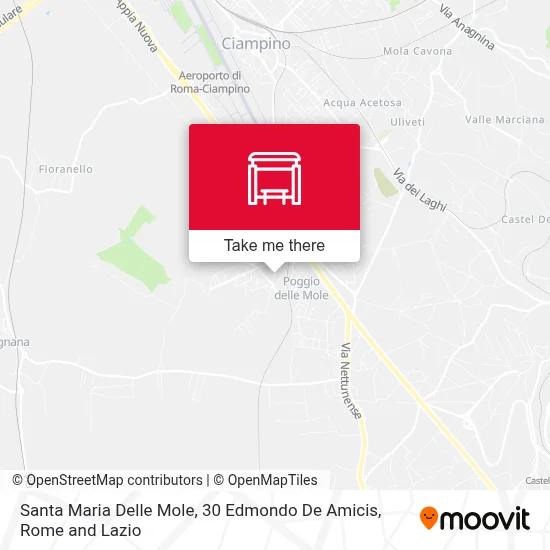 Santa Maria Delle Mole, 30 Edmondo De Amicis map