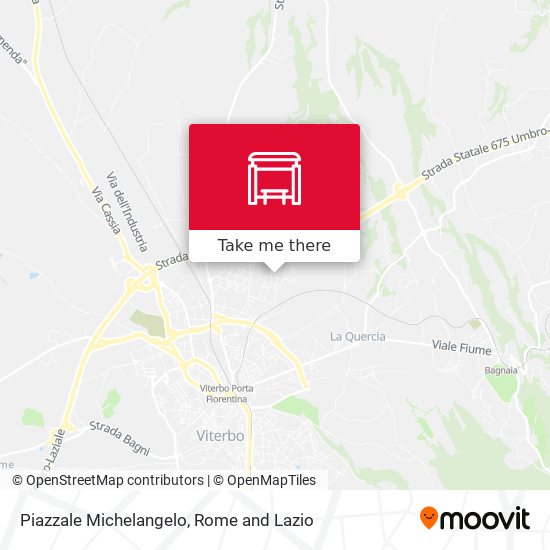 Piazzale Michelangelo map