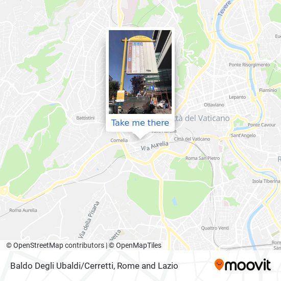 Baldo Degli Ubaldi/Cerretti map