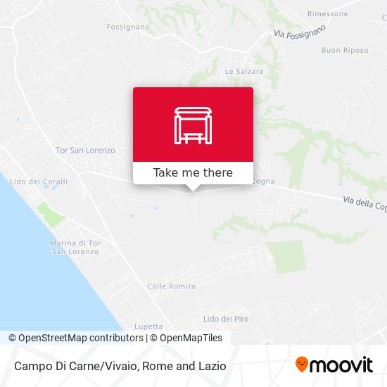 Campo Di Carne/Vivaio map
