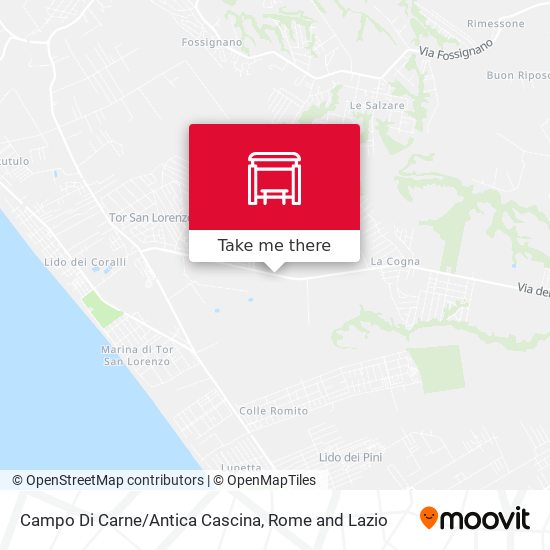 Campo Di Carne/Antica Cascina map