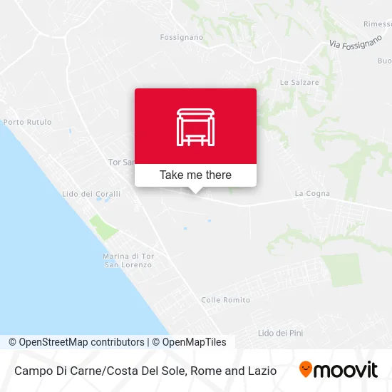 Campo Di Carne/Costa Del Sole map