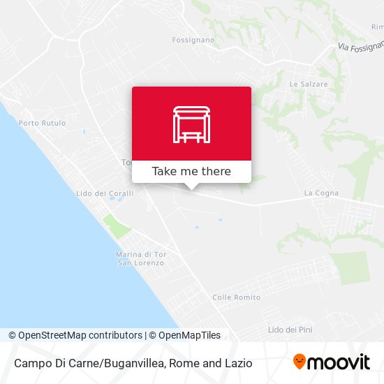 Campo Di Carne/Buganvillea map