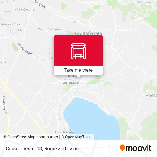 13 Trieste Avenue map