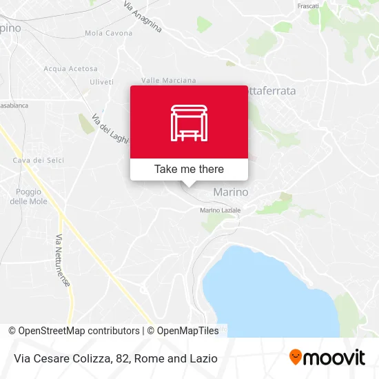 Via Cesare Colizza, 82 map