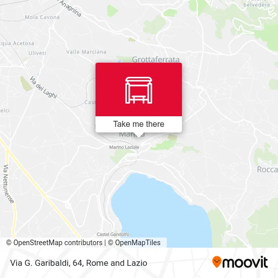 Via G. Garibaldi, 64 map