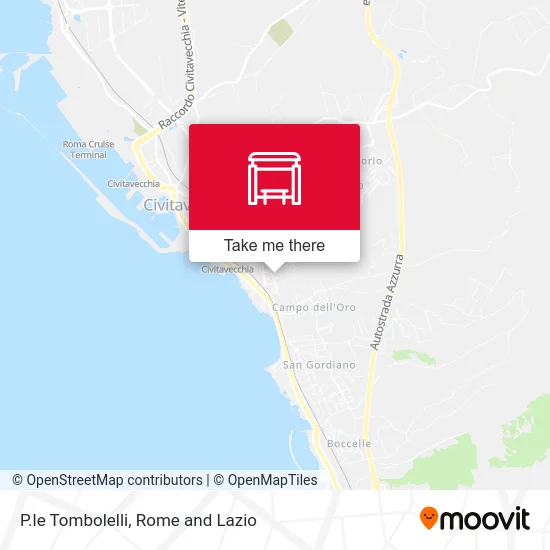 Tombolelli Square map