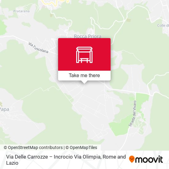 Via Delle Carrozze – Incrocio Via Olimpia map