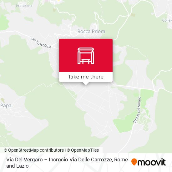 Via Del Vergaro – Incrocio Via Delle Carrozze map