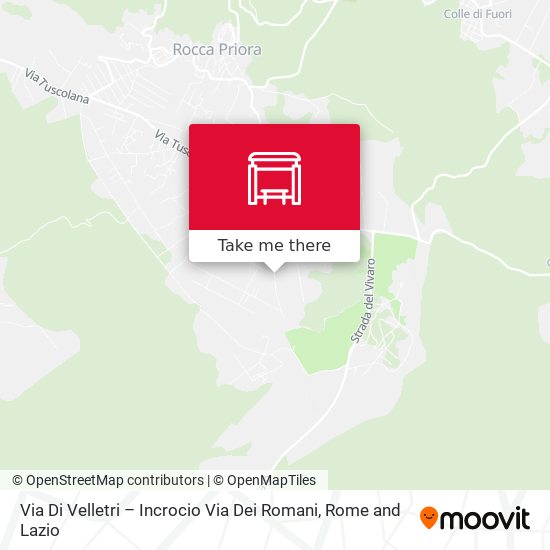 Via Di Velletri – Incrocio Via Dei Romani map