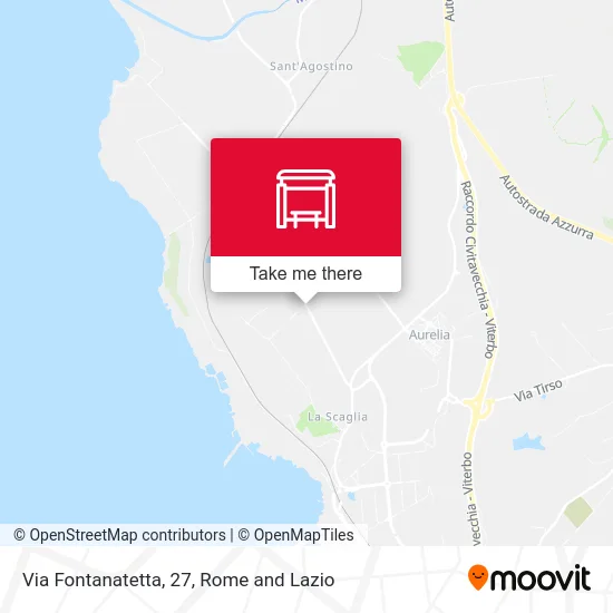 Fontanatetta Street, 27 map