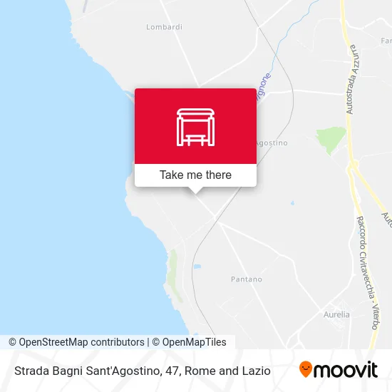 Sant'Agostino Baths Road, 47 map