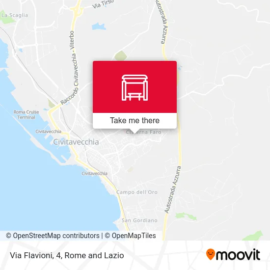 Flavioni Road, 4 map