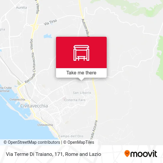 Via Terme Di Traiano, 171 map