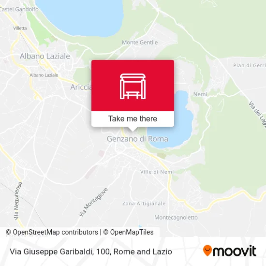 Giuseppe Garibaldi Street, 100 map