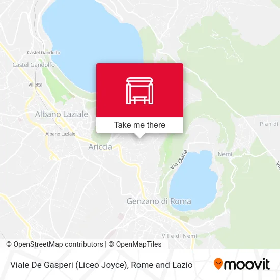 De Gasperi Avenue (Joyce High School) map