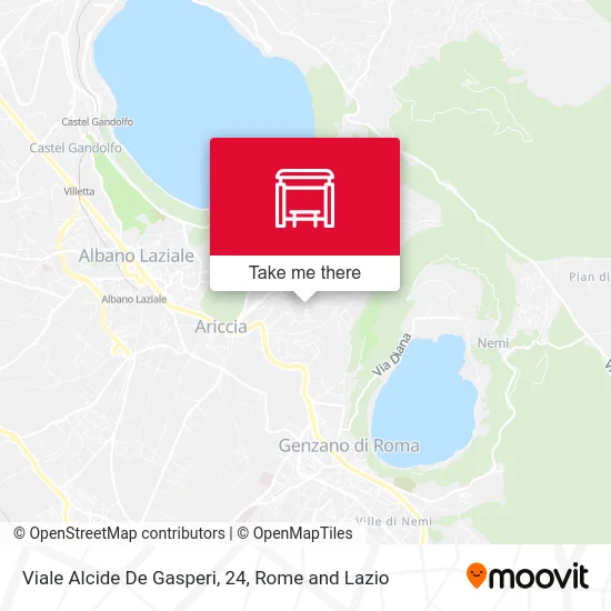 Viale Alcide De Gasperi, 24 map