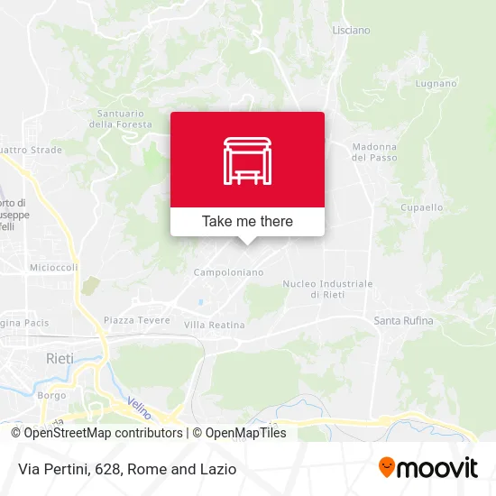 Pertini Street, 628 map