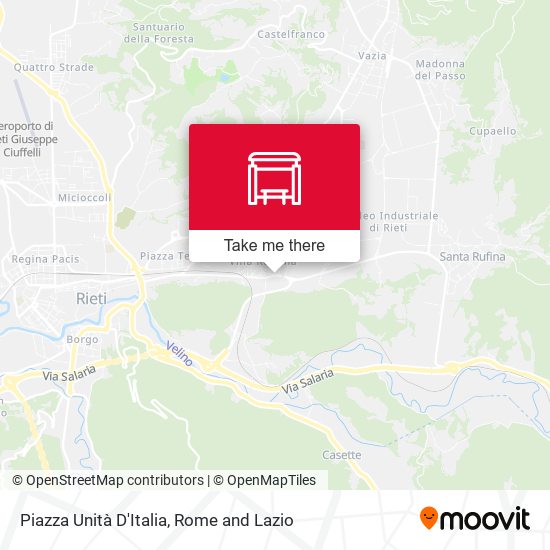 Piazza Unità D'Italia map