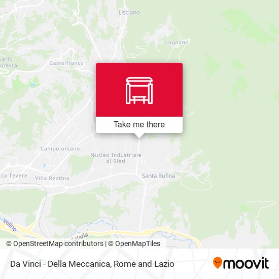 Da Vinci - Della Meccanica map