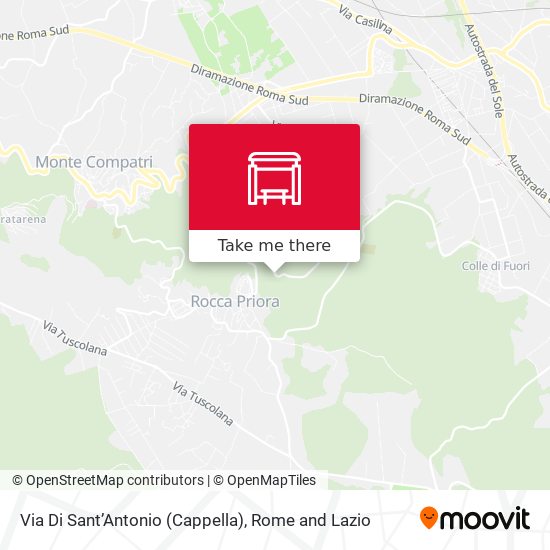 Via Di Sant’Antonio (Cappella) map