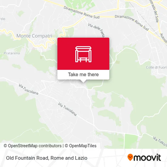 Old Fountain Road map