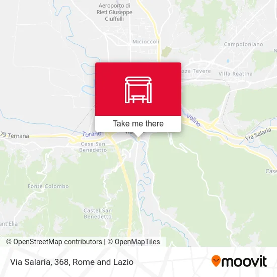 Salaria Street, 368 map