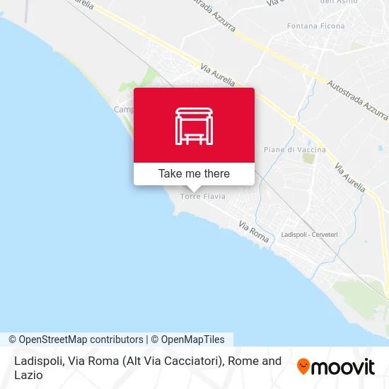 Ladispoli, Roma Street (Near Hunters Road) map