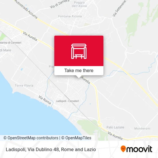 Ladispoli, Via Dublin 48 map