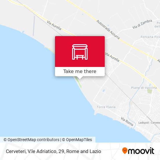 Cerveteri, V.le Adriatico, 29 map