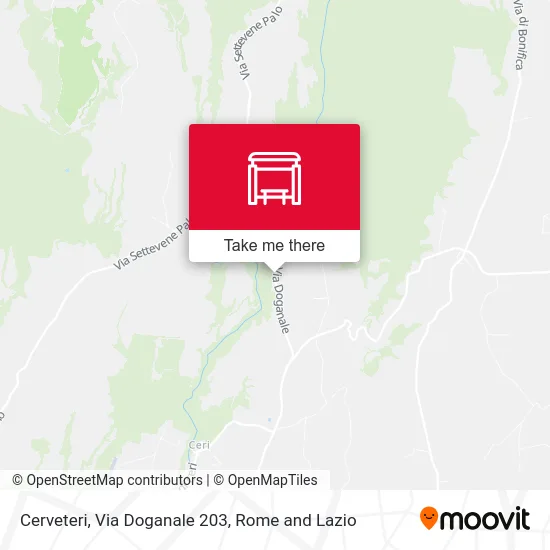 Cerveteri, Via Doganale 203 map