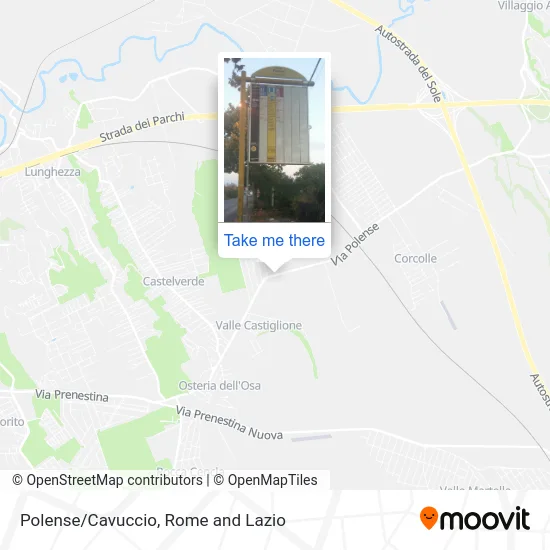 Polense/Cavuccio map