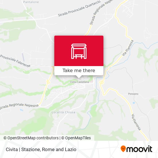 Civita | Stazione map