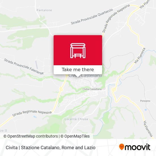 Civita | Stazione Catalano map
