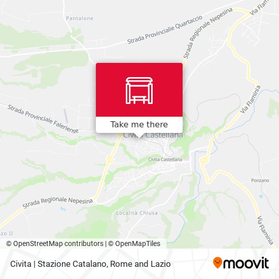 Civita | Stazione Catalano map