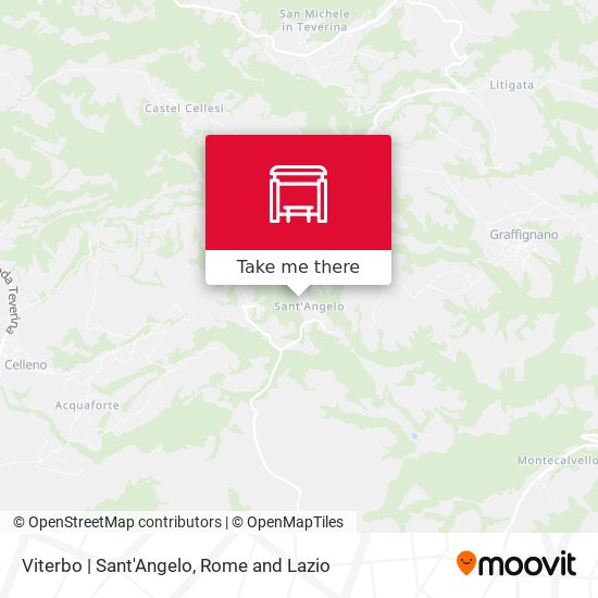 Viterbo | Sant'Angelo map