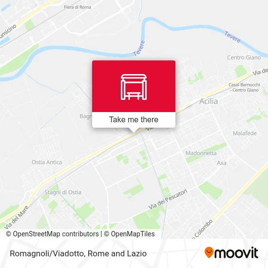 Romagnoli/Viaduct map