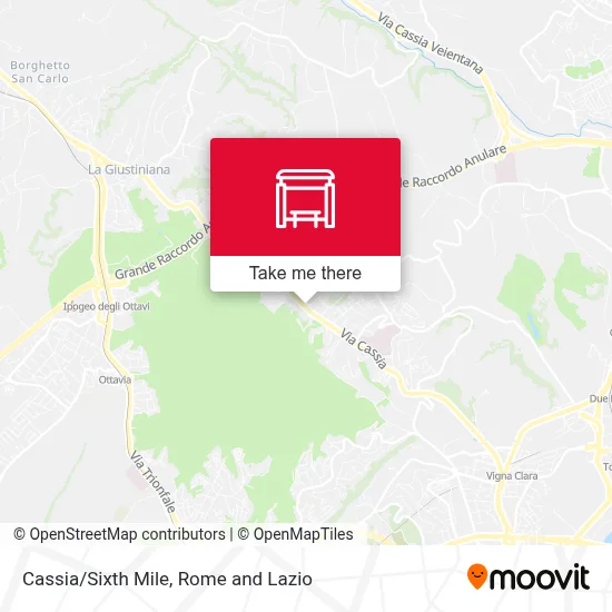 Cassia/Sixth Mile map