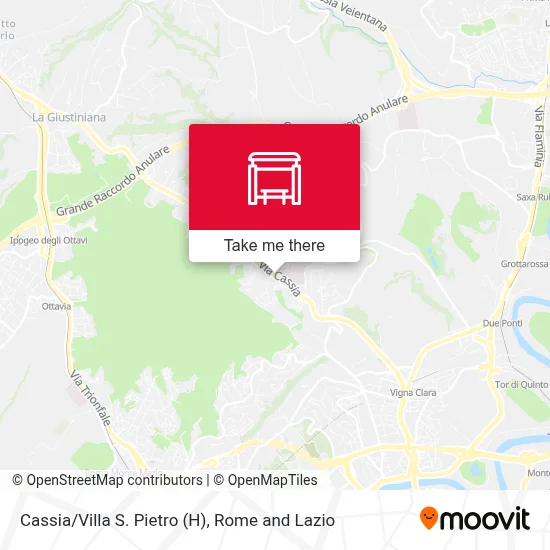 Cassia/Villa S. Pietro (H) map