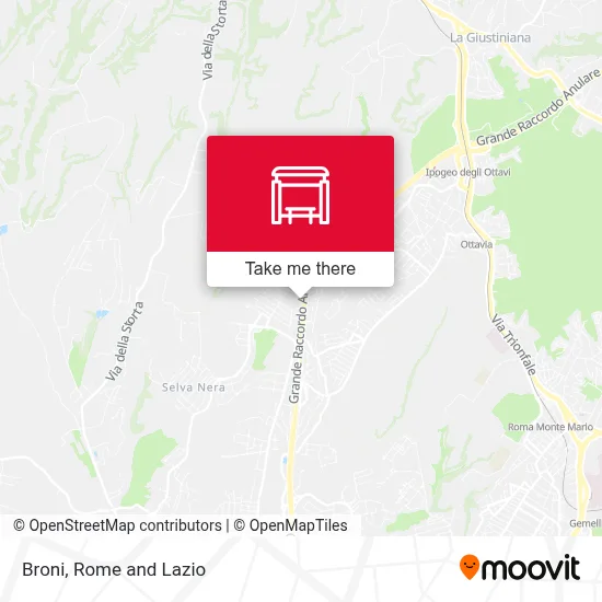 Broni map